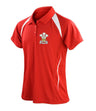 Royal Welsh Unisex Sports Polo Shirt