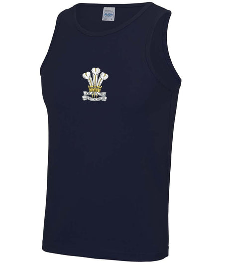 Royal Welsh Embroidered Sports Vest