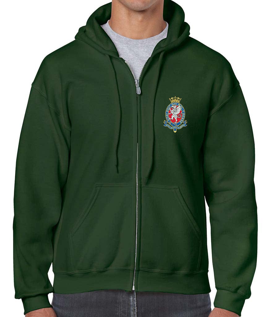 Royal Wessex Yeomanry Unisex Full Zip Hoodie