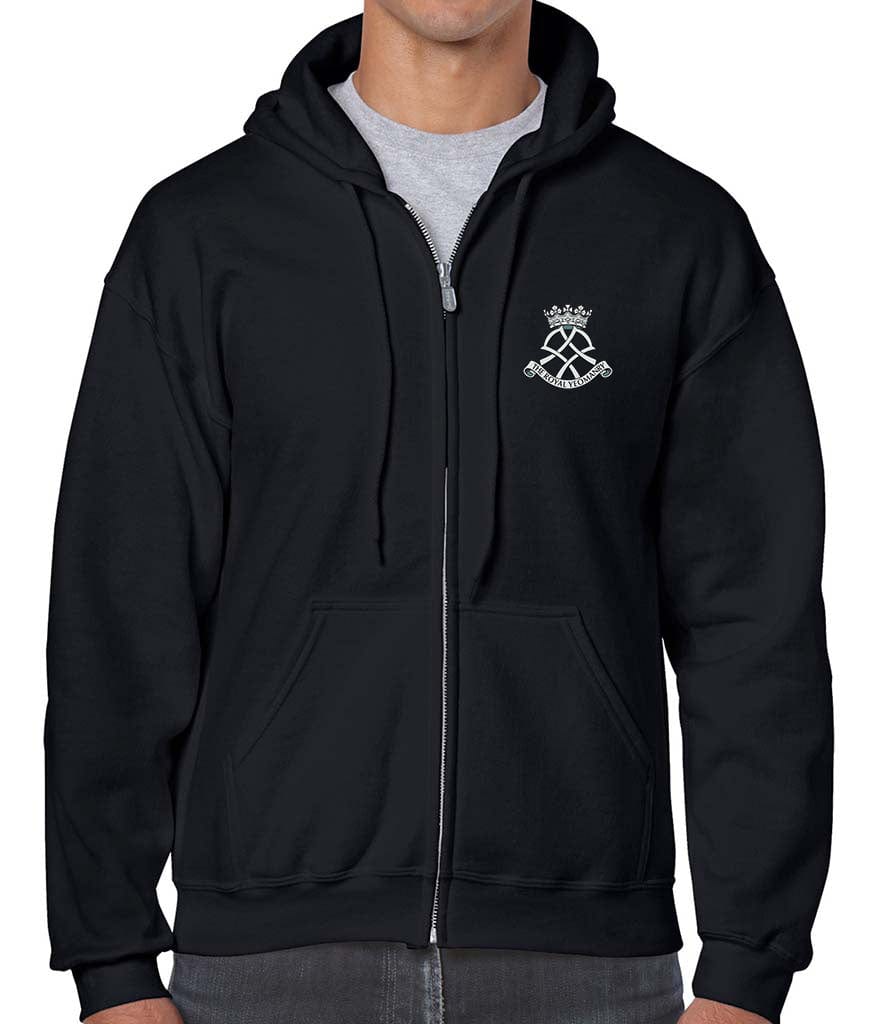 Royal Yeomanry Unisex Full Zip Hoodie