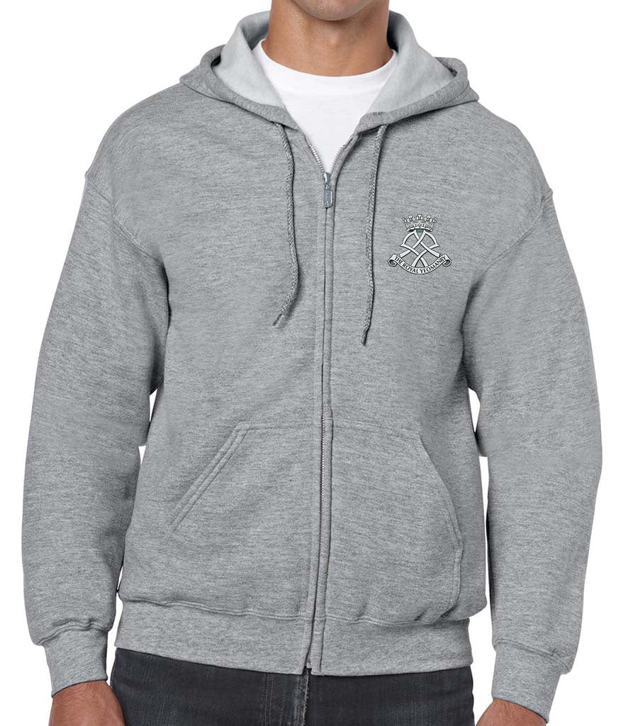 Royal Yeomanry Unisex Full Zip Hoodie