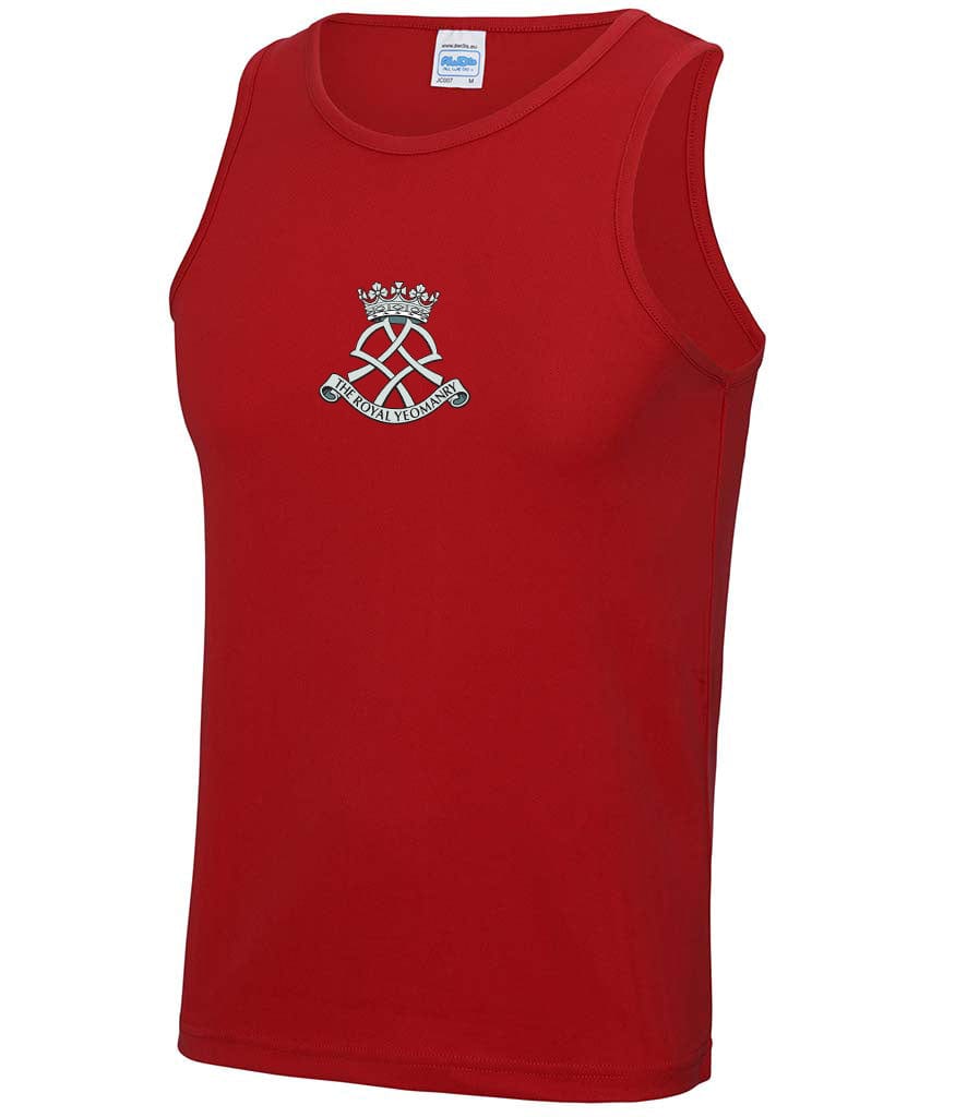 Royal Yeomanry Embroidered Sports Vest