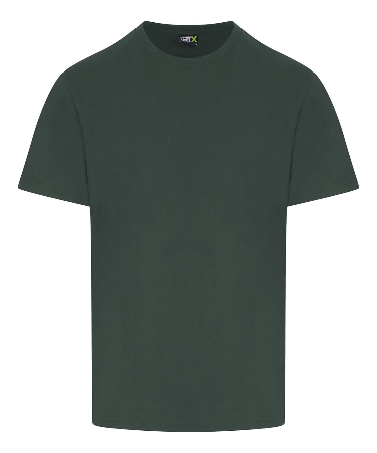 Dark green t-shirt on a white background