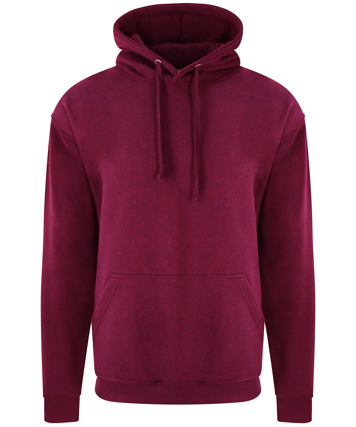 Maroon hoodie on a white background