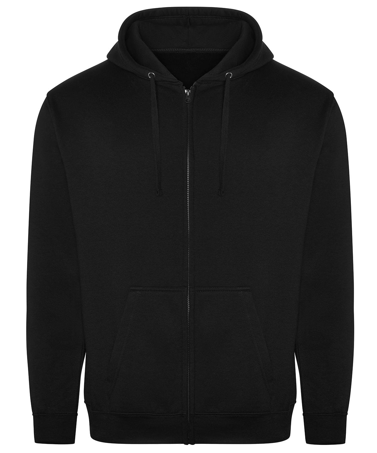 Black hoodie on a white background