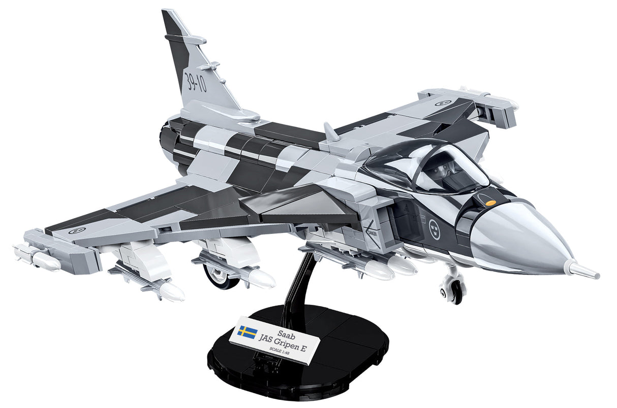 Saab JAS 39 Gripen E brick plane model - COBI 5820 - 480 bricks