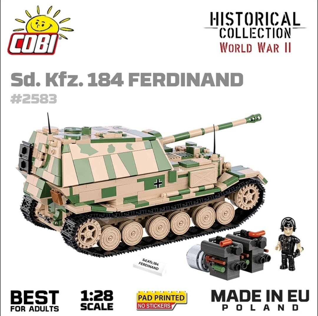 S.D.KFZ.184 Ferdinand brick tank model