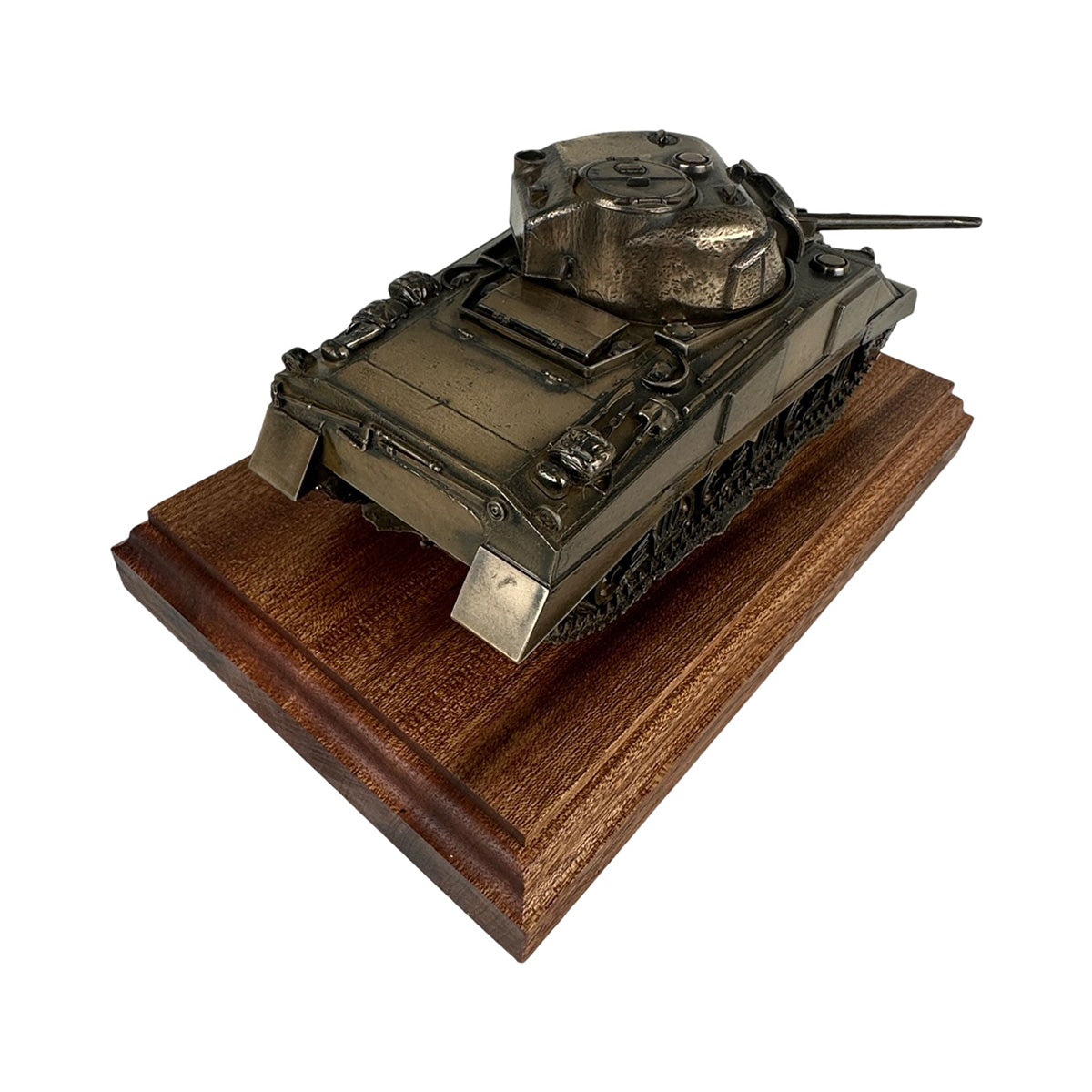 M4 Sherman Tank Cast Bronze Presentation