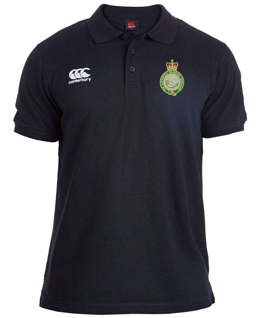 Sherwood Rangers Yeomanry Canterbury Pique Polo Shirt
