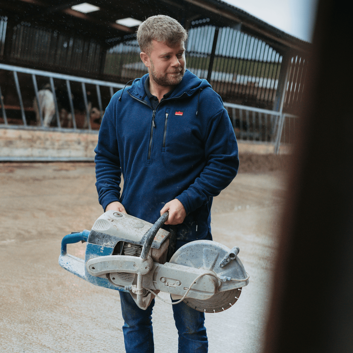 Sugar Loaf Shepherd Polar Fleece Hoodie - Navy