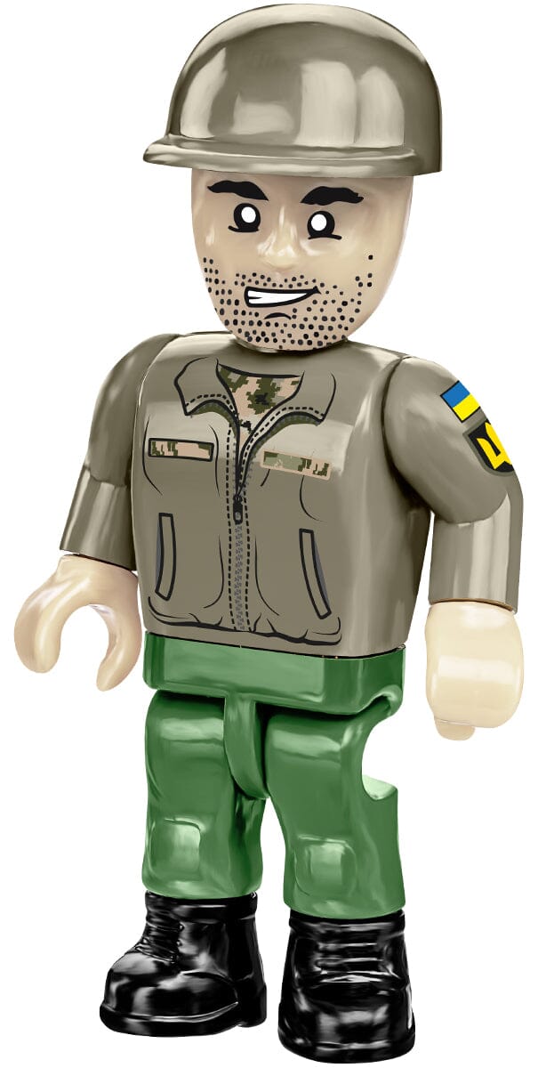 T72 M1R brick tank model COBI 2624 - 724 bricks