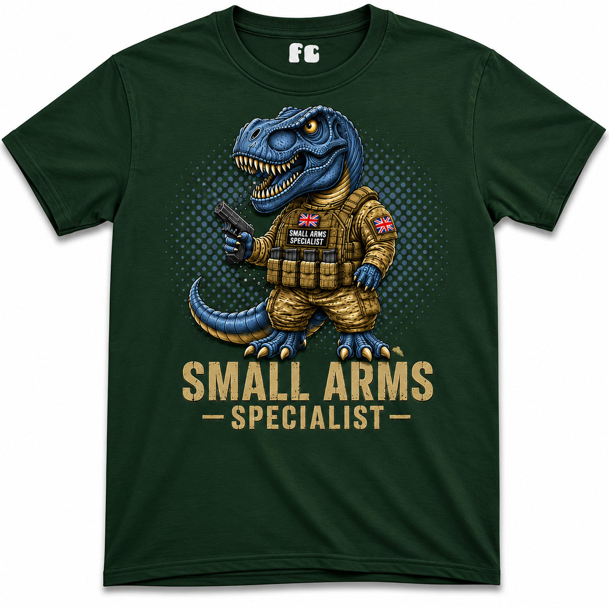 Small Arms Specialist T-Rex Printed T-Shirt