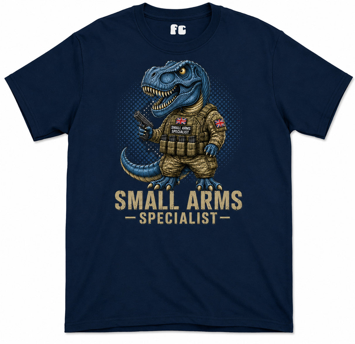 Small Arms Specialist T-Rex Printed T-Shirt