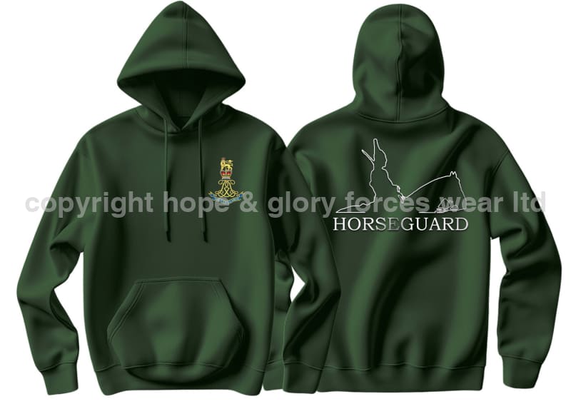 The Life Guards HCR Horse Guard Double Side Printed Hoodie