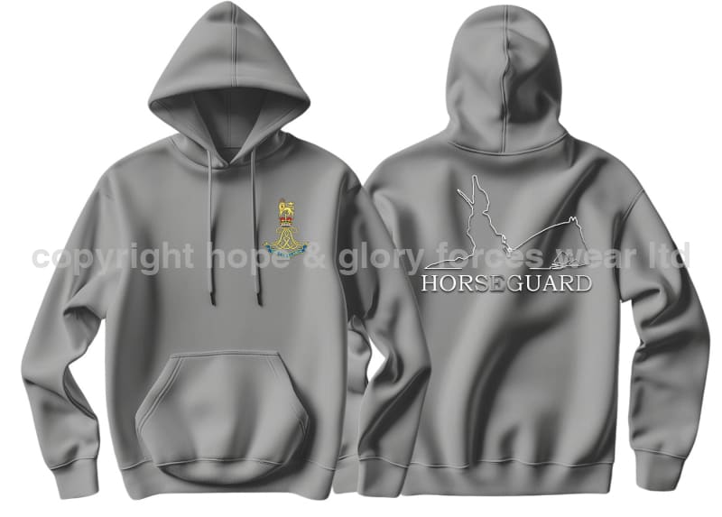 The Life Guards HCR Horse Guard Double Side Printed Hoodie