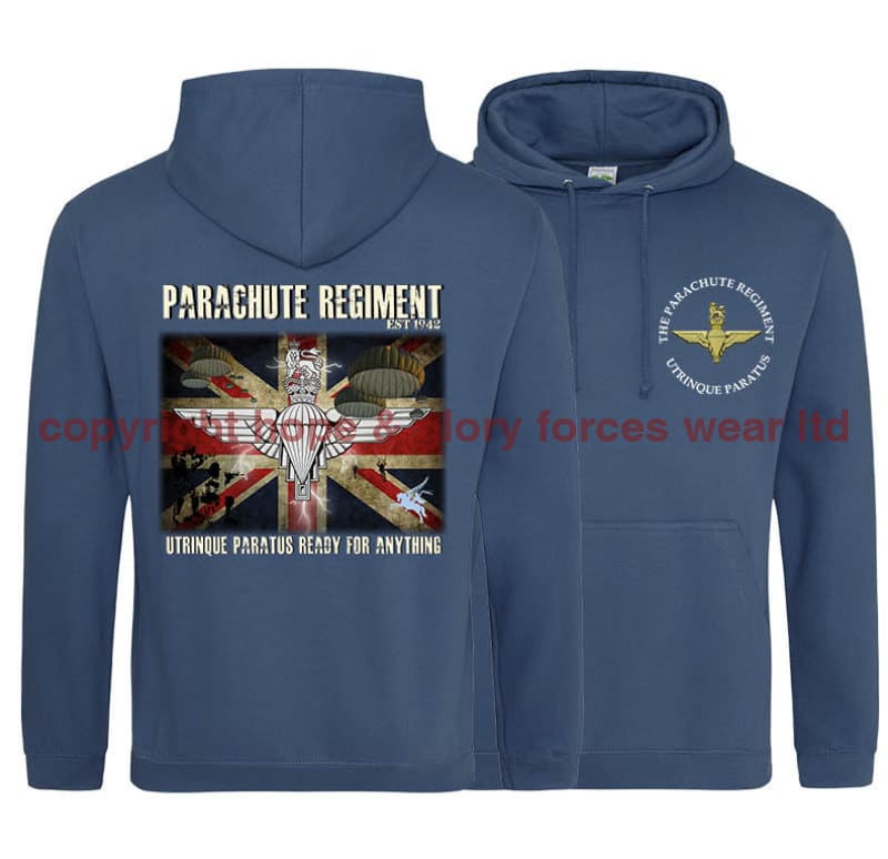 The Paras 'Ready For Anything' Double Side Printed Hoodie