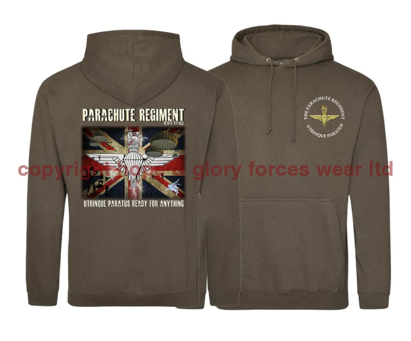 The Paras 'Ready For Anything' Double Side Printed Hoodie