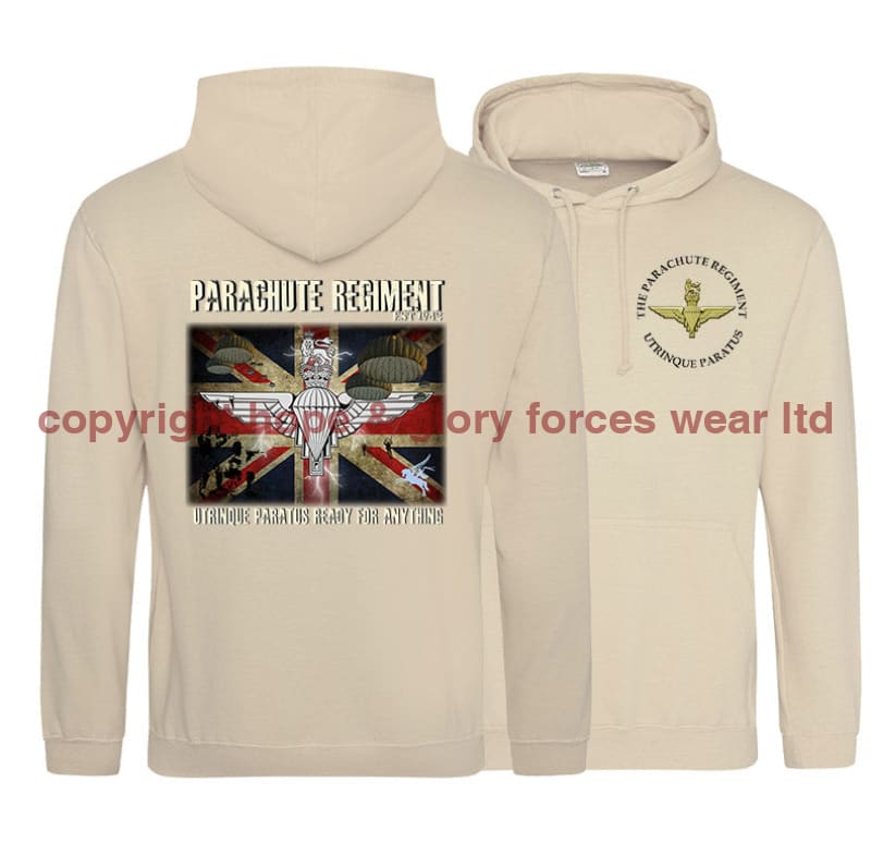 The Paras 'Ready For Anything' Double Side Printed Hoodie