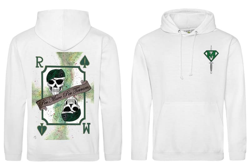 The Royal Marines 0.01% Double Side Printed Hoodie