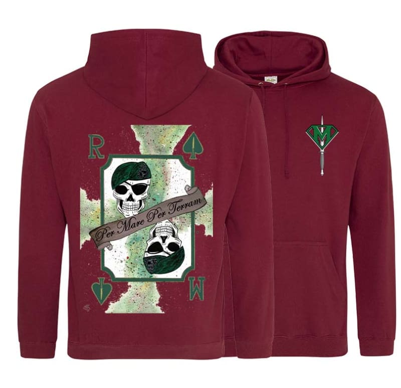The Royal Marines 0.01% Double Side Printed Hoodie