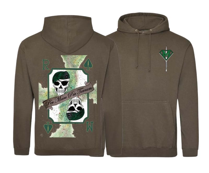 The Royal Marines 0.01% Double Side Printed Hoodie