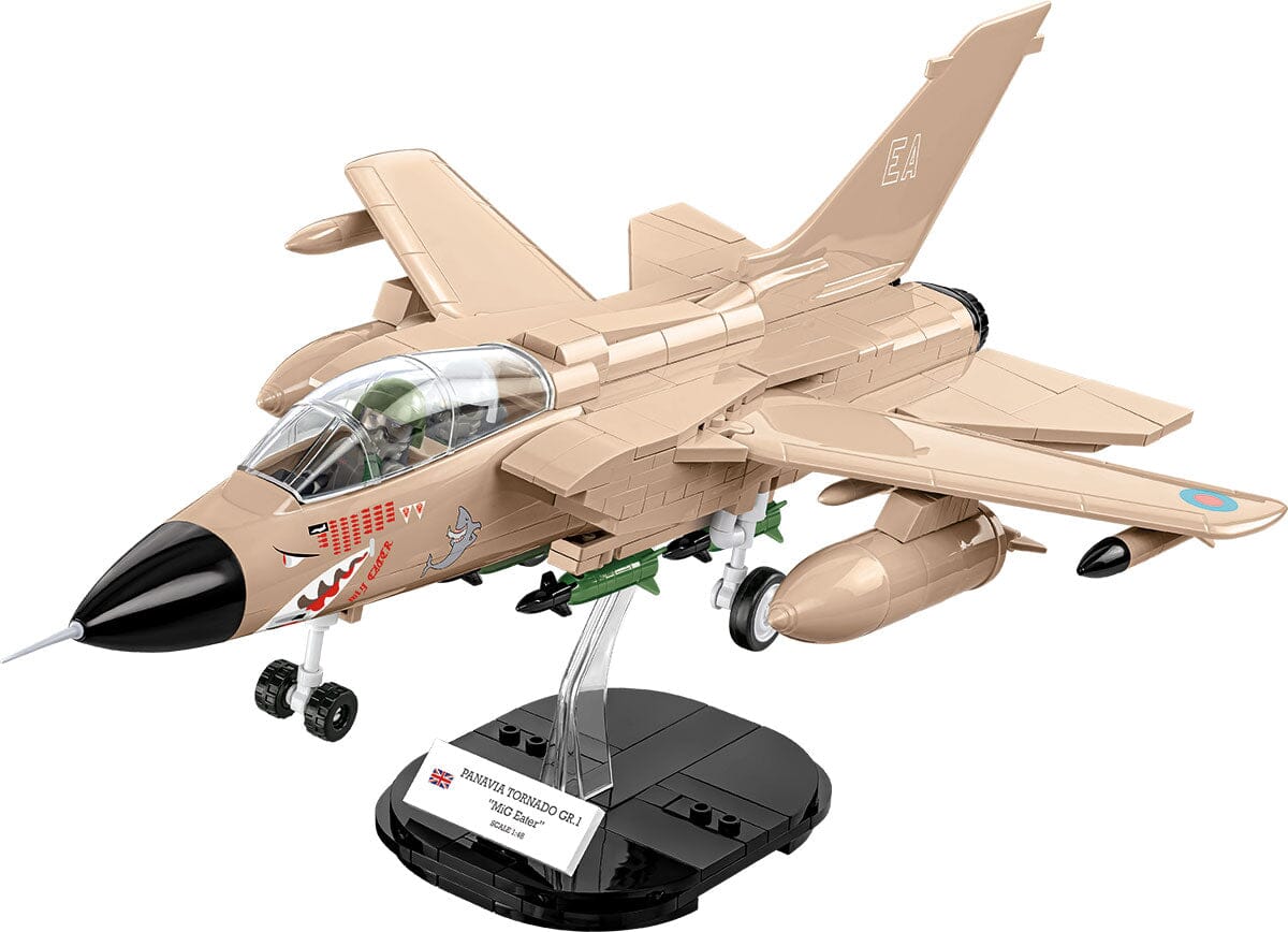 Tornado GR1 "MIG Eater" brick plane model - COBI 5854 - 527 bricks