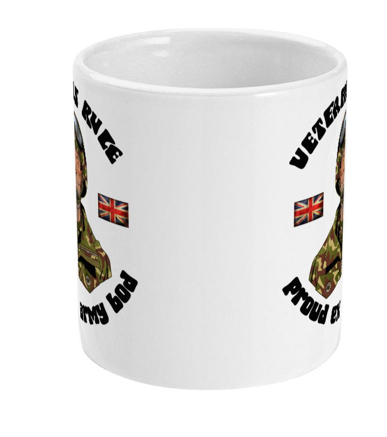 Veterans Rule 'Army Bod' Ceramic Mug