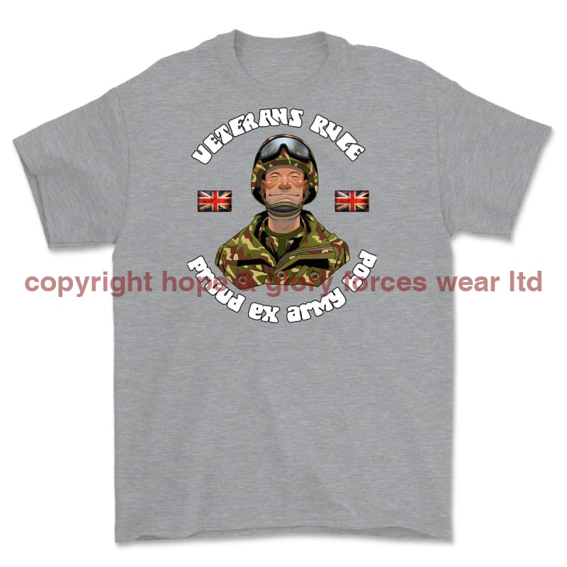 Veterans Rule - 'Army Bod' Printed T-Shirt