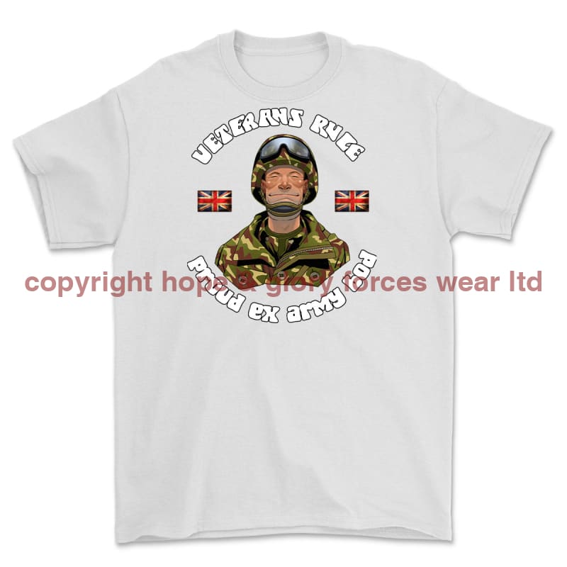 Veterans Rule - 'Army Bod' Printed T-Shirt
