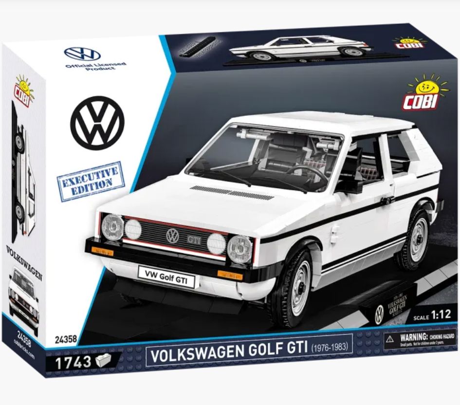 Volkswagen Golf GTI car brick model