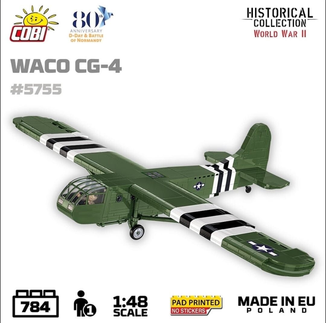 Waco CG-4 brick glider model