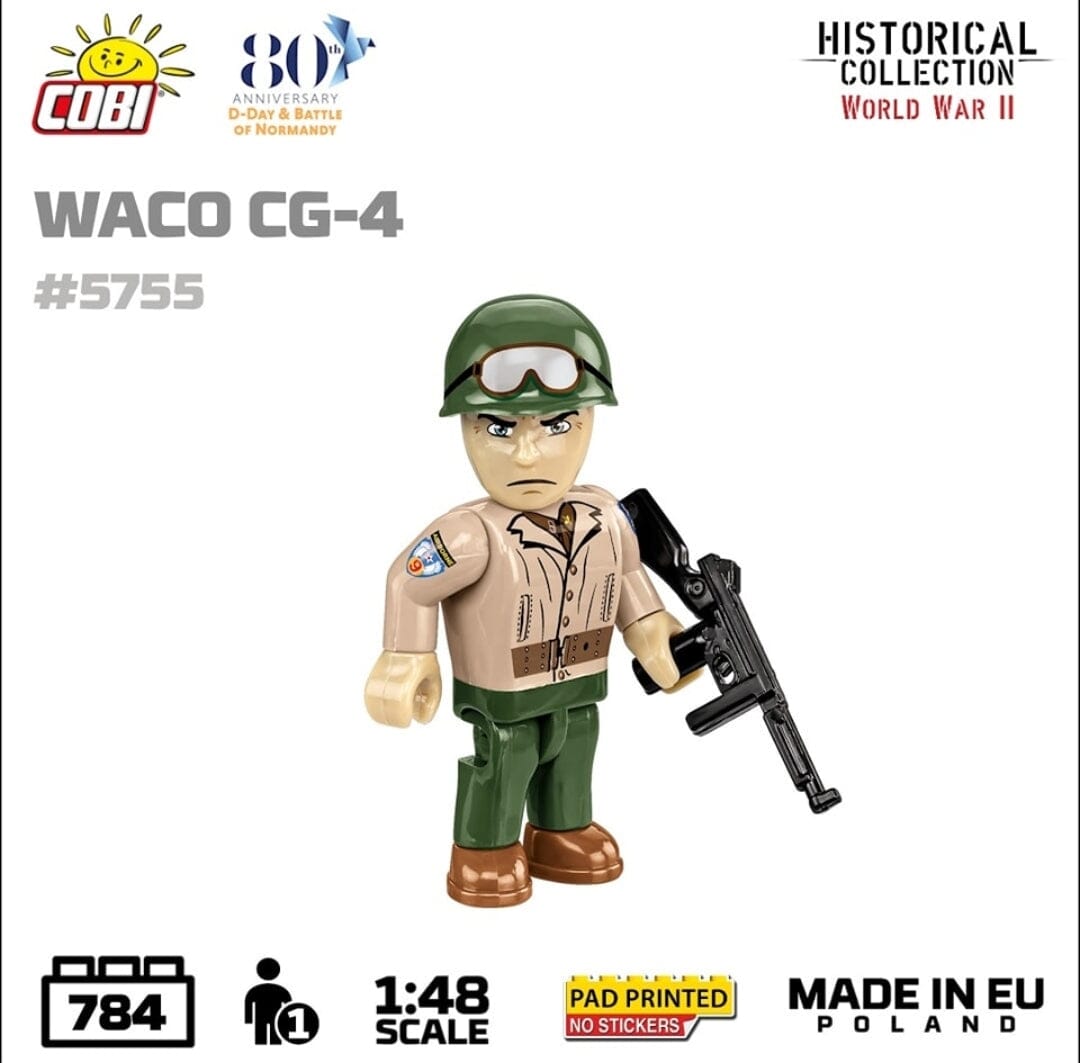Waco CG-4 brick glider model