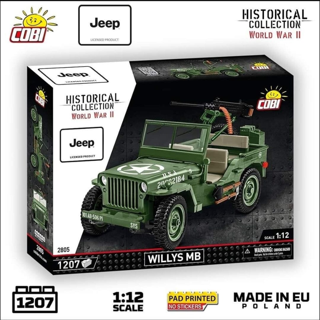 Willys MB brick model Jeep