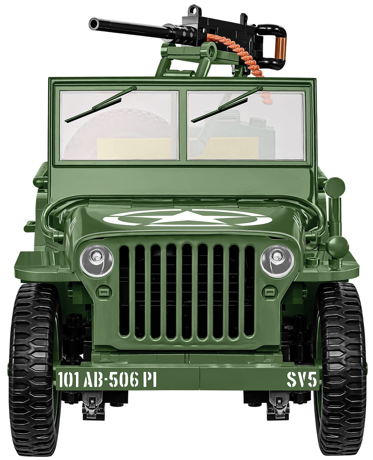 Willys MB COBI brick Jeep model - Executive Edition