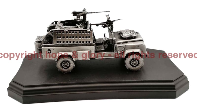 WMIK Pewter Land Rover Statue