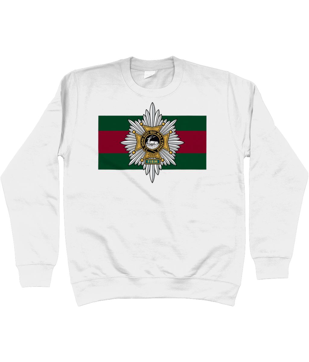Worcestershire And Sherwood Foresters Front Printed Sweater