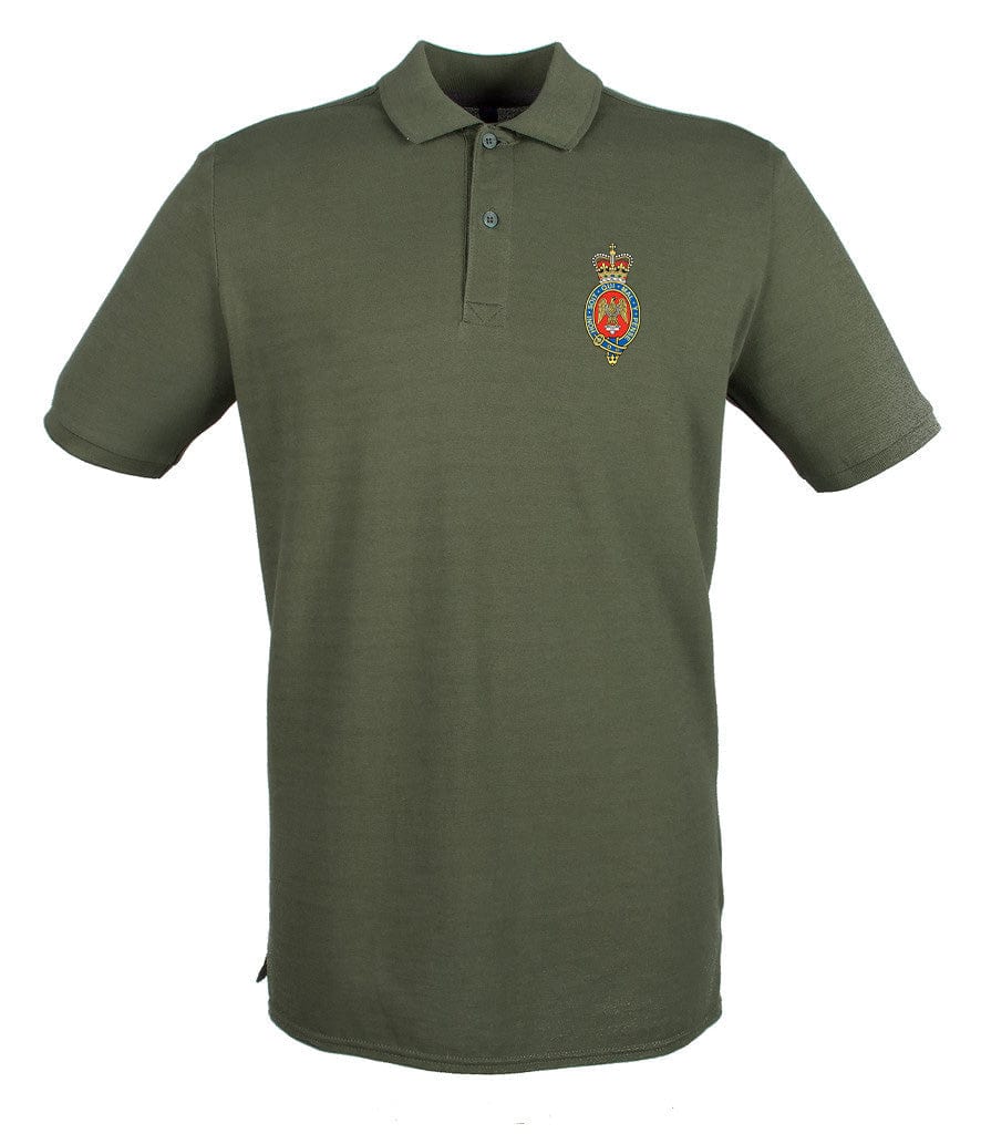 Blues and Royals Embroidered Pique Polo Shirt