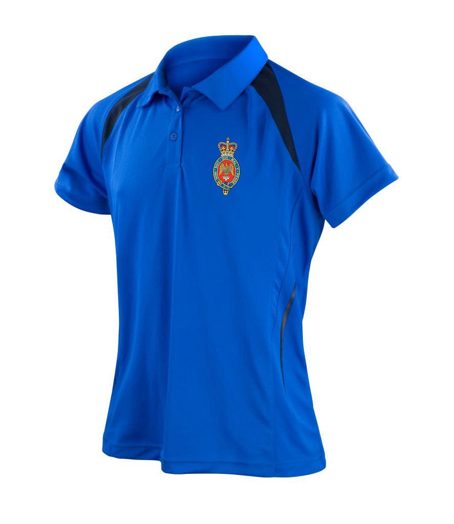 Blues and Royals Unisex Sports Polo Shirt