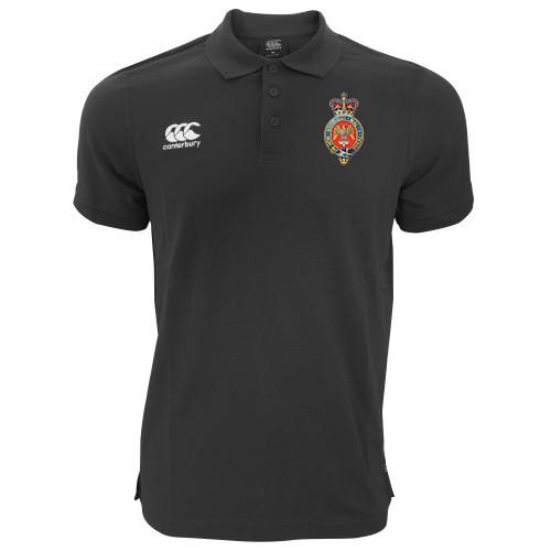 POLO Shirt - The Blues And Royals Canterbury Pique Polo Shirt
