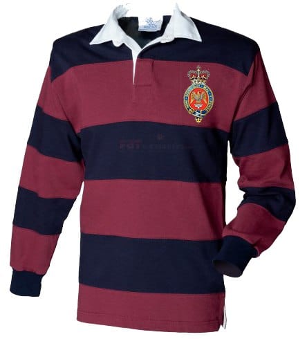 Rugby Shirts - The Blues And Royals Stripe BRB Rugby Shirt