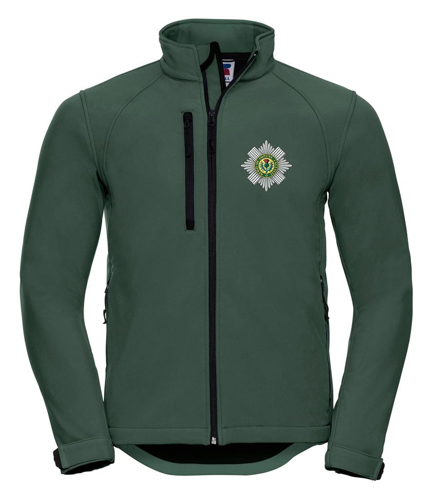 Scots Guards Embroidered 3 Layer Softshell Jacket