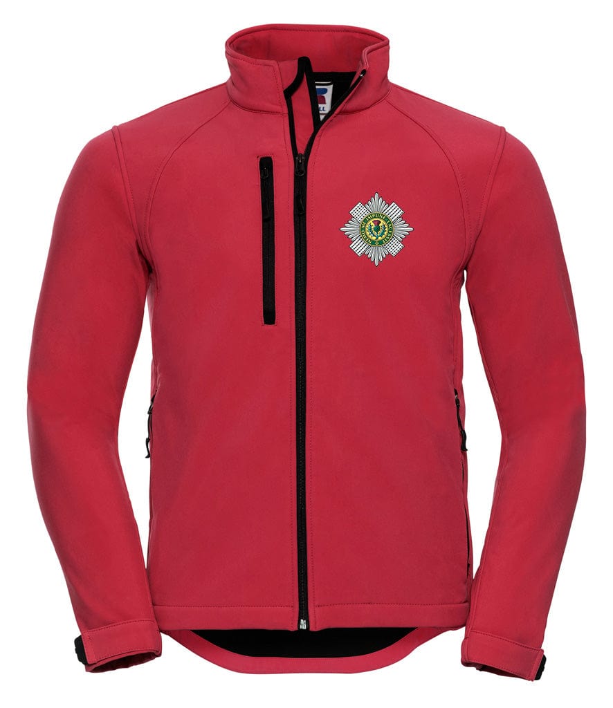 Scots Guards Embroidered 3 Layer Softshell Jacket