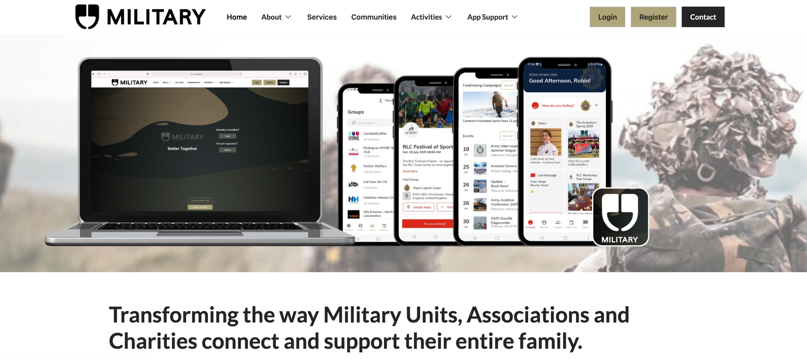 the military app