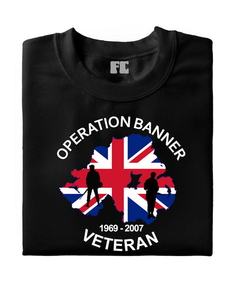 Op banner veteran t-shirt