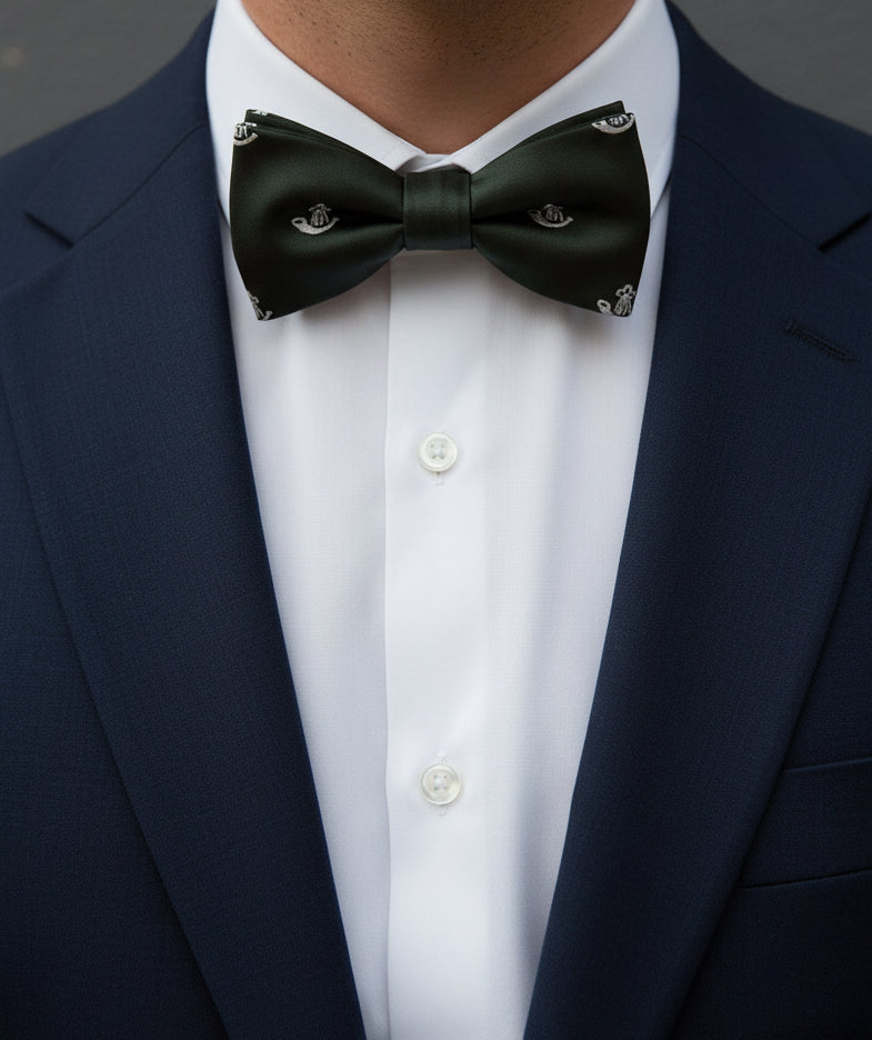The Light Infantry (LI) Motif Pre-Tie Bow Tie