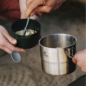 Stainless Steel Cook Set For Two 1.0L