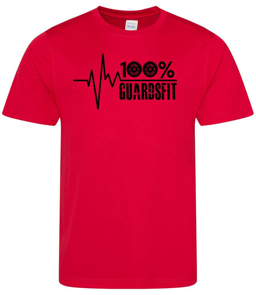 100% GUARDS FIT For Legends Men's Eco Sports T-shirt