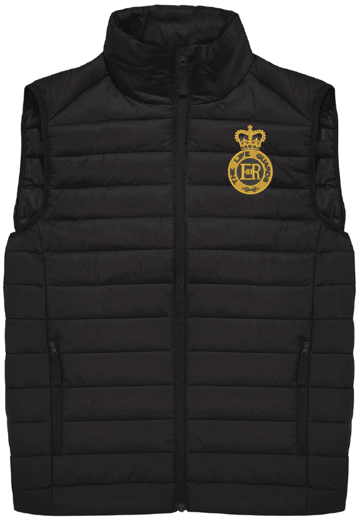 Life Guards Cap Badge ER Padded Gilet