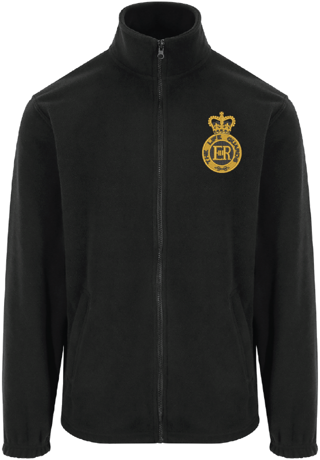 Life Guards Cap Badge Zipped Fleece