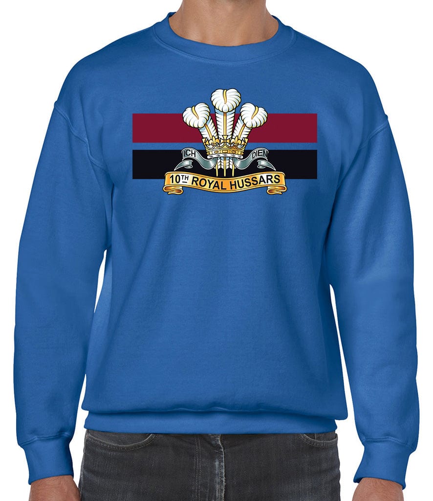 10th Royal Hussars Front Printed Sweater